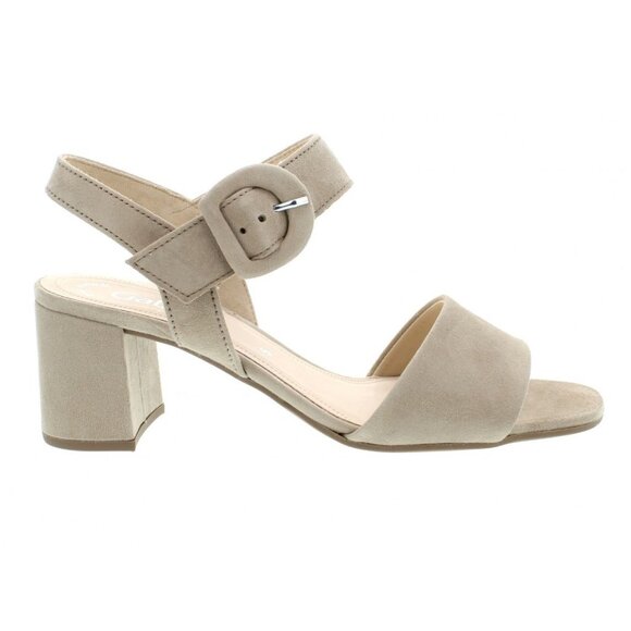 Gabor Kooky Platform Sandal Beige Suede Woman's Size US 9 NEW [jb] - Picture 3 of 16